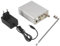 Joselin TV-TX200 Trasmettitore TV Analogico VHF/UHF Supporta Ingresso HD/AV Trasmettitore Segnale Analogico con Antenna Telescopica Spina UE