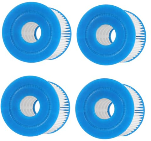 SUPVOX 4pièces Filtre Piscine Cartouche De Remplacement pour Filtre Pompe Piscine Outil De Nettoyage Eau