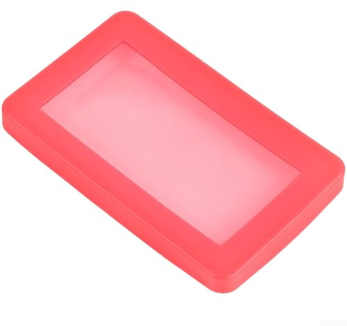 Silikon-Armaturenbrett-Abdeckung für H6C Elektroroller LCD-Display, wasserdicht, staubdicht, Schutzhülle mit Anti-Rutsch-Design, 360-Grad-vollständige Abdeckung, Displayschutz-Zubehör, Rot