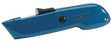 Draper Utility Knife | Retractable Blade Box Cutter | Safety Lock Work Knife | 66274