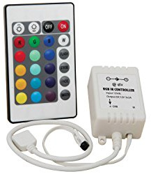 Fluxia RGB Controller with Ir Remote Control for LED Tape