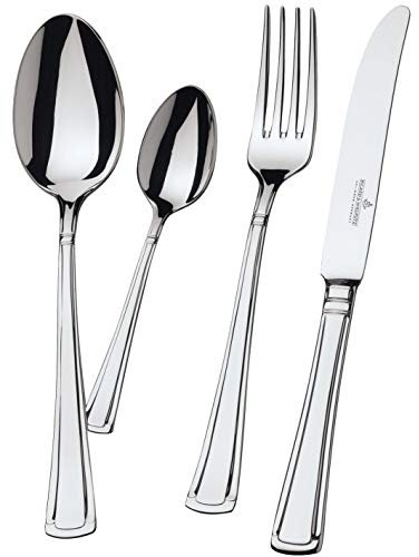 Picard & Wielputz 4005481702630 6102 Bellevue Tafelservice 72-teilig, in Geschenkbox, Hohlgriff, Edelstahl, mehrfarbig