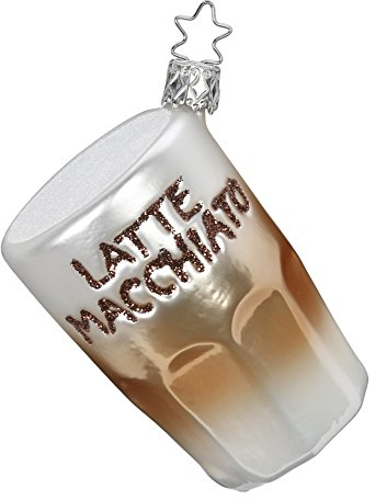 Inge Glas Christbaumschmuck Latte Macchiato