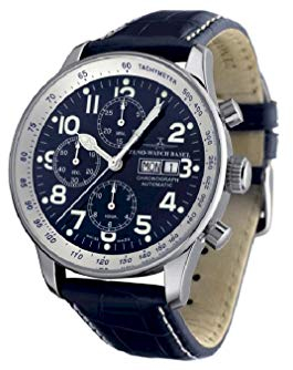 Zeno Watch Basel Herren Uhr Analog Automatik mit Leder Armband P557TVDD-b4