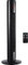 HOMCOM Ventilateur colonne tour oscillant silencieux 45 W avec télécommande écran affichage minuterie 3 modes 3 vitesses 32L x 32l x 96H cm noir