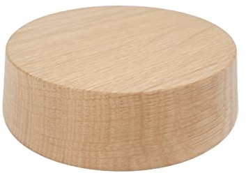 Deckenverteilerdose aus Holz Decken Kabel Lampen Baldachin Abzweigdose Verteiler Eiche roh
