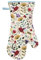 Ulster Weavers Gauntlet (37 x 20cm) -100% Cotton-1 Piece-Meadow Flowers Heat Resistant-Washable-Floral Oven Glove in Natural-Kitchen Accessories, Multi, One Size