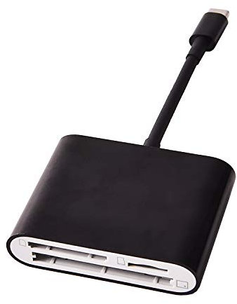 DSTE CF SD TF(3-Slot) 3.0 USB Card Reader,Type C OTG Memory Card Reader Adaptador para USB C Laptop,Smartphone,Tablet etc