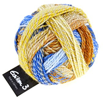 Schoppel Zauberball Edition 3 Farbe 2329 Strandcafé | 100% Wolle | Merinowolle fine für Nadelstärke 3-3,5 mm, 50g