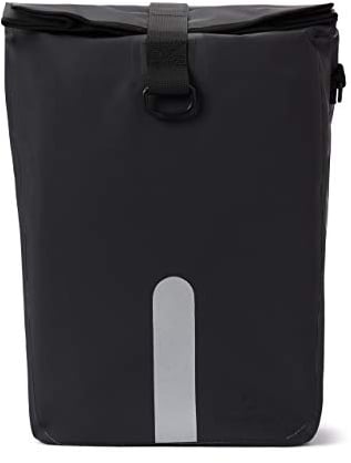 #DoYourOutdoor 3in1 Hinterradtasche mit praktischem Schnellverbindungssystem für Gepäckträger | Wasserdicht & Reflektierend - 21 Liter Rolltop-Fahrradtasche mit Schultergurt, Tragegriff - schwarz