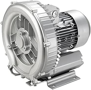 Bomba Soplante Monofásica, Bomba de Agua para Inyección de Aire, Bomba de Agua para Piscina, Jacuzzi, Spa, Remover Abono, Bomba de Aire, Bomba Sopladora(0,43kw)