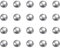 sourcing map 50pcs 5mm 440C Stainless Steel Bearing Balls G25 Precision