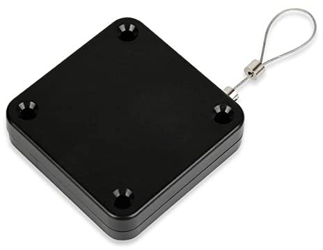 CENPEK 2 cierrapuertas de Puerta con Sensor automático sin Perforaciones con cordón Oculto Primavera/Cadena Cierre Ajustable de Puerta de Resorte de Grado Comercial o Uso doméstico para Uso Interno