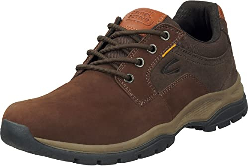 camel active Herren Bud Sneaker, Dunkelbraun, 41 EU