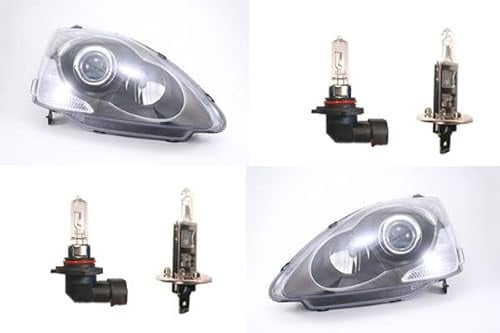 Johns, Scheinwerfer Halogen passend für Honda Civic EU EP 03-05 mit H1 mit HB3 Satz L R