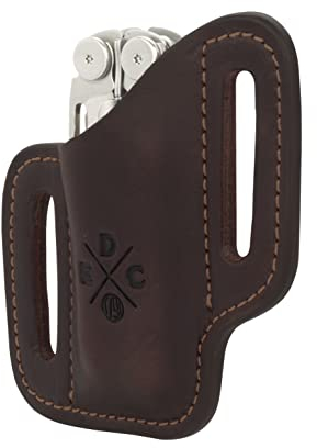 1791 EDC Multitool-Etui, Ledertasche für Gürtel – kompatibel mit Leatherman, Gerber, SOG und ähnlichen Multifunktionswerkzeugen – Kanted, leicht zu schieben, Burgunderrot