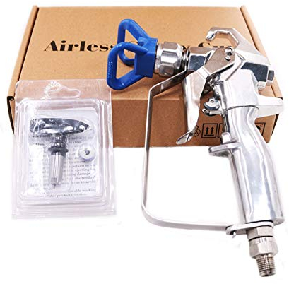 3600PSI Alta presión airless Air Spray Airbrush Airbrush +517 Punta de pulverización + Guardia de Boquilla for Wagner Titan Pump Machine