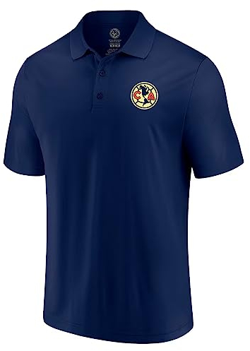 Icon Sports Offiziell lizenzierte Poloshirts der International Teams mit gewebtem Patch, Club America, Mittel