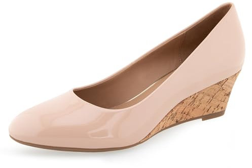 Aerosoles Damen Iris Pumps, Cipria Patent PU, 44 EU Weit