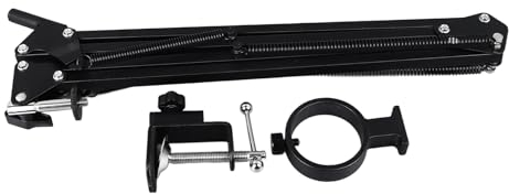 Robuster Mikroskop-Arm-Ständer mit 360 °-Drehung, Langer Arbeits Abstand, Universal-Teleskop-Faltung für Industrie Kamera