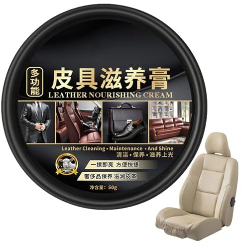 Rurunklee Reinigungsmittel für Ledersofas, Ledermöbel-Reiniger | Lederreiniger zur Reparatur von Kratzern auf Leder | Safe Furniture Salbe für Ledermöbel, Schutz