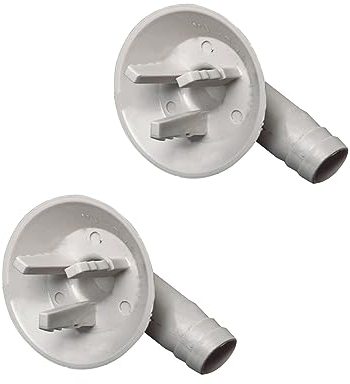 Myazs 2 piezas Conector de salida de escape del aire acondicionado Conector de manguera de escape Unidad exterior Conector de codo Fácil instalación Boquilla de escape del aire acondicionado