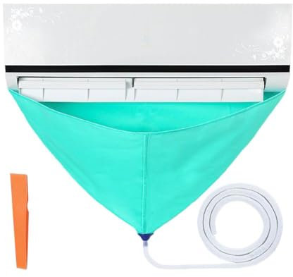 Bolsa de limpieza para acondicionador, drenaje impermeable para lavado, acondicionador, limpiador de agua, limpieza K0S9, kit de aire acondicionado, tubo de drenaje