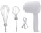 Cabilock Batidor De Huevos De Mano Recargable Diseño Ergonómico Double Varilla Ajustable