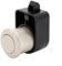 Serrure de meuble fiable avec mécanisme à bouton-poussoir adaptée à diverses applications, y compris les bateaux et les caravanes (brossées)