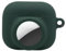 Rtyweth Custodia protettiva in silicone per AirPods 4 con due ingressi per Airtag Tracking Perso Accessori colorati Locator HeaDphone