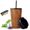Souvik Termo Kaffeebecher To Go 360ml Acero Inoxidable Doble Pared Aislante A Prueba De Fugas Con Pajita Para Bebidas Calientes & Frías