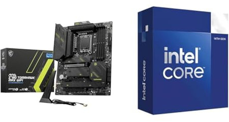 MSI MAG Z790 TOMAHAWK MAX WIFI Motherboard + Intel® Core™ i5-14400 Desktop Processor 10 cores