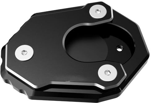 Motorradständer Passend für Kawasaki Z900 Z900RS Z900SE Z-900 Z 900 RS SE 2017-2024 Motorrad-Ständerpolster Fußseitenverlängerungsplatte Montageständer für Motorrad(Black)