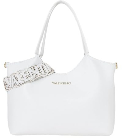 Valentino Schultertasche Shopper Aleksandra Shopping Bag Cream White weiß