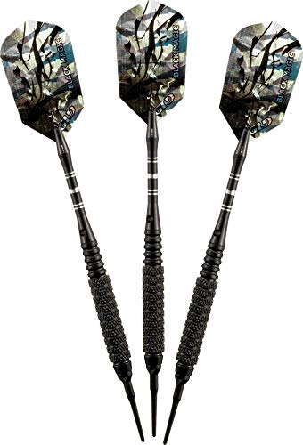 Viper Black Magic Soft Tip Darts, Coarse Knurling, 18 Grams