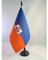 AZ FLAG - Tischflagge Haiti - 21x14 cm - Haitianische Tischfahne 14 x 21 Cm - Flaggen