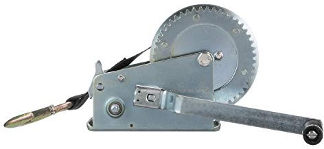 Seachoice 52261 Trailer Winch, Max Load 3,000 Pounds, 25-Foot-Long 2-Inch-Wide Strap with Hook