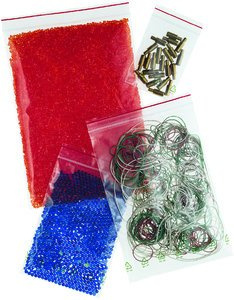 VELOFLEX Druckbandbeutel, 220x310, PE 0,05 mm, Immer Wieder verschließbar, transparent