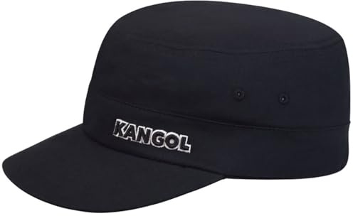 Kangol Ripstop Army Cap Black, Small-Medium