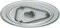 Wpro PVV341 Plateau Verre pour Micro-Ondes Vip 34