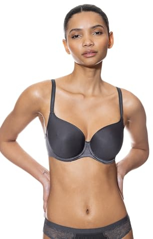 Mey Damen Spacer BH Atmungsaktiv Serie Joan | Cup mit innovativem 3D-Material, Mit Bügel, Zierträger, dreifacher Haken-Ösen-Verschluss, Elegantes Dessous-Material