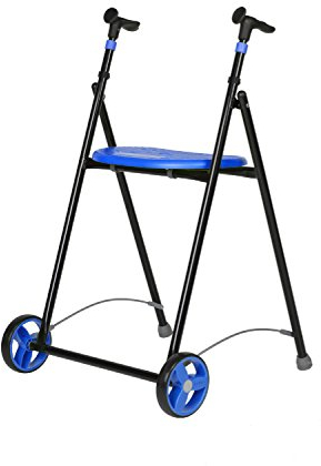 Forta Air Man Rollator mit Stützräder und Sitz