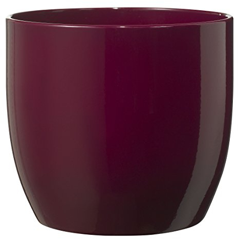 Soendgen Keramik Cache-Pot Basel Fashion, Argile, Cyclamen, 21 x 21 x 20 cm