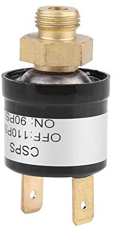 KIMISS Universal Auto Luftkompressor Schalter Luftdruckschalter DC12-36V 3A (90-110 PSI)