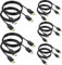 UVOOI DisplayPort Extension Extender Cable 2-Pack, Display Port to DisplayPort Cable Cord 6 Feet Male to Female (DP Extension Cable)-4K