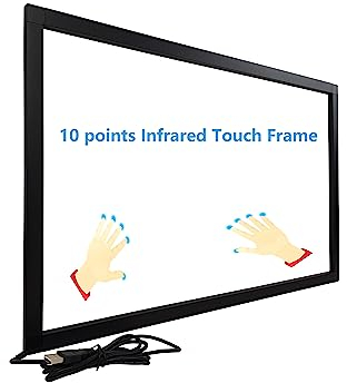 DeYoWo Telaio Touch Screen a infrarossi da 65 Pollici, Overlay Touch Screen IR, Pannello Touchscreen, Driver Gratuito