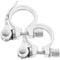 BESPORTBLE 2pcs Bicycle Seat Clamps 35mm Bike Seat Post Clamps Collar Replacement Parts Quick Release Clamp for Cycling Road Bike