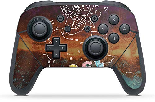 Skin kompatibel mit Nintendo Switch Pro Controller Folie Sticker Daisy Duck Donald Duck Disney