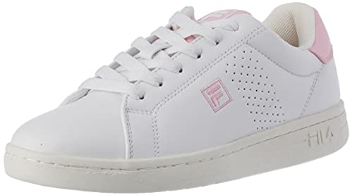 FILA Crosscourt 2 NT kids Unisex-Kinder Sneaker, Weiß (White/Pink Mist), 32 EU
