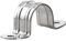 FASTON® Rohrschelle Halbschale 25mm Edelstahl A2 V2A (5 Stück) U-Form Rohrklemme Halbschale für Rohrhalterung Rohrbefestigung Rohrclip Klemme Zangen Kupplungs